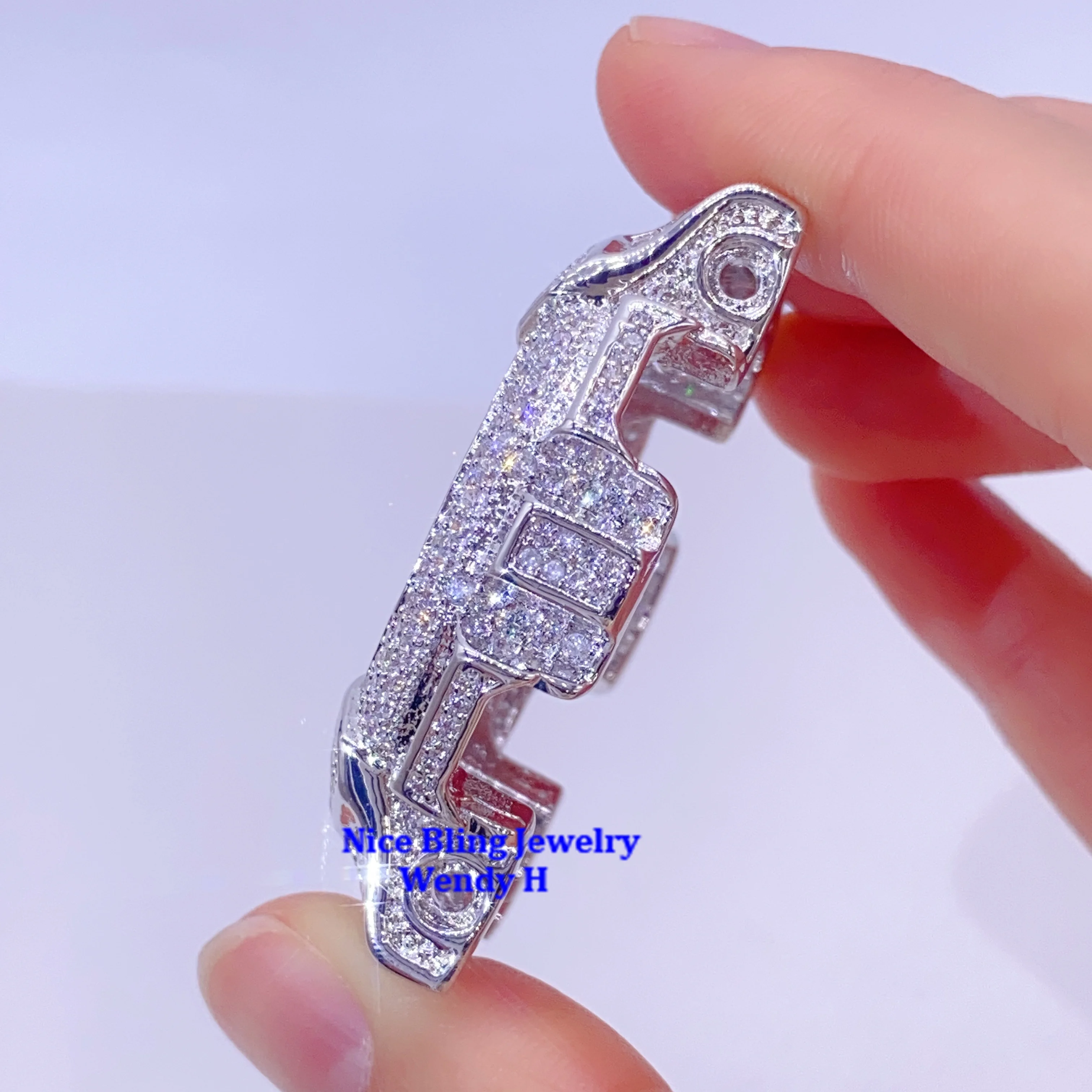 G Iced Out Shock GA100 GA110 Custom Made VVS GRA Moissanite Watch Bezel