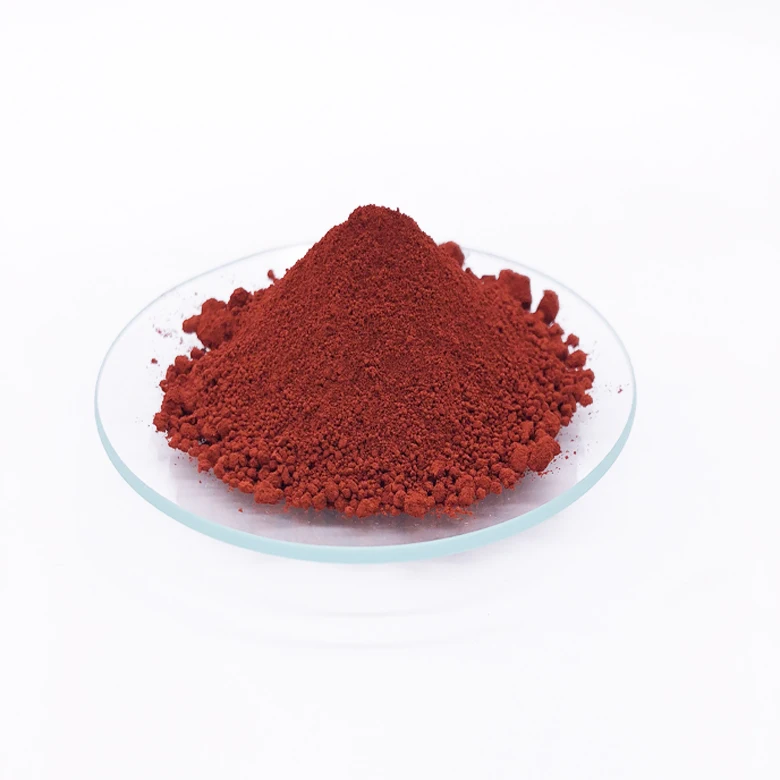 Factory supply guaranteed quality iron red fe2o3 oxide pigment for cement surface painting