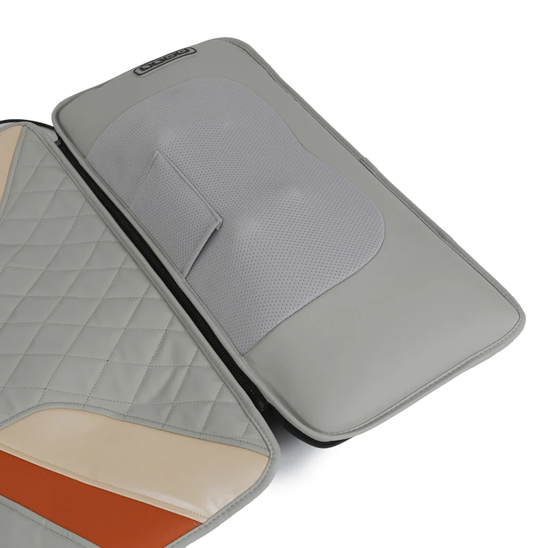 Wholesale electric massage mattress vibration and heat shiatsu massage matt pad kneading massage bed for relaxation