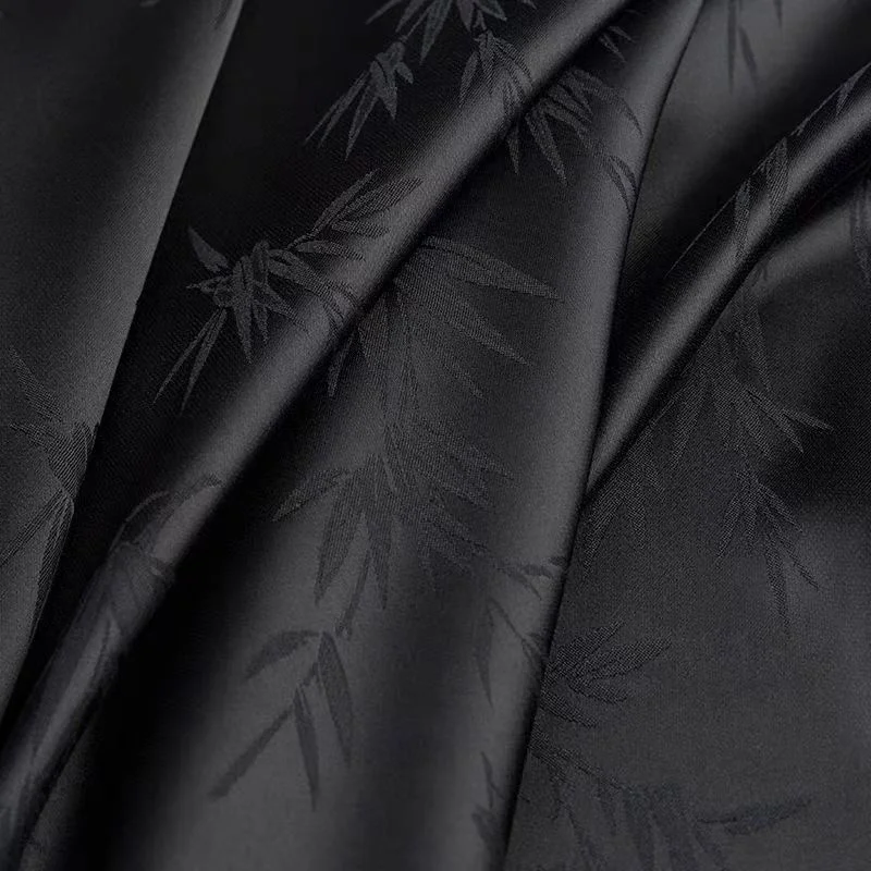 Polyester Silk Satin Acetate Charmeuse Embossing Patterned Pleated Embossed Printed Fabrics