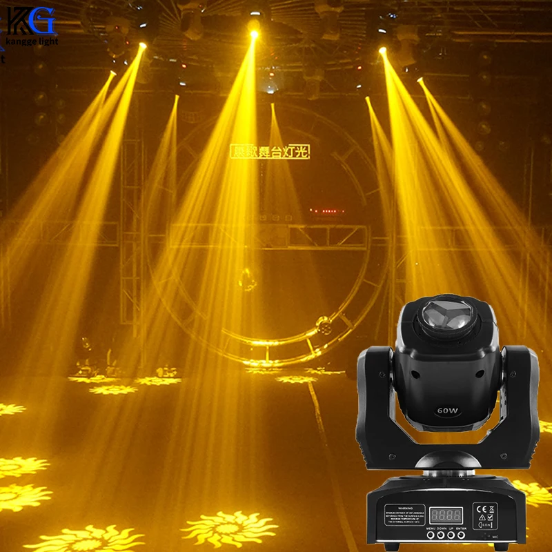 LED Activity Shaking Beam Spotlight Strobe Moving Headlight For Party Dance Disco