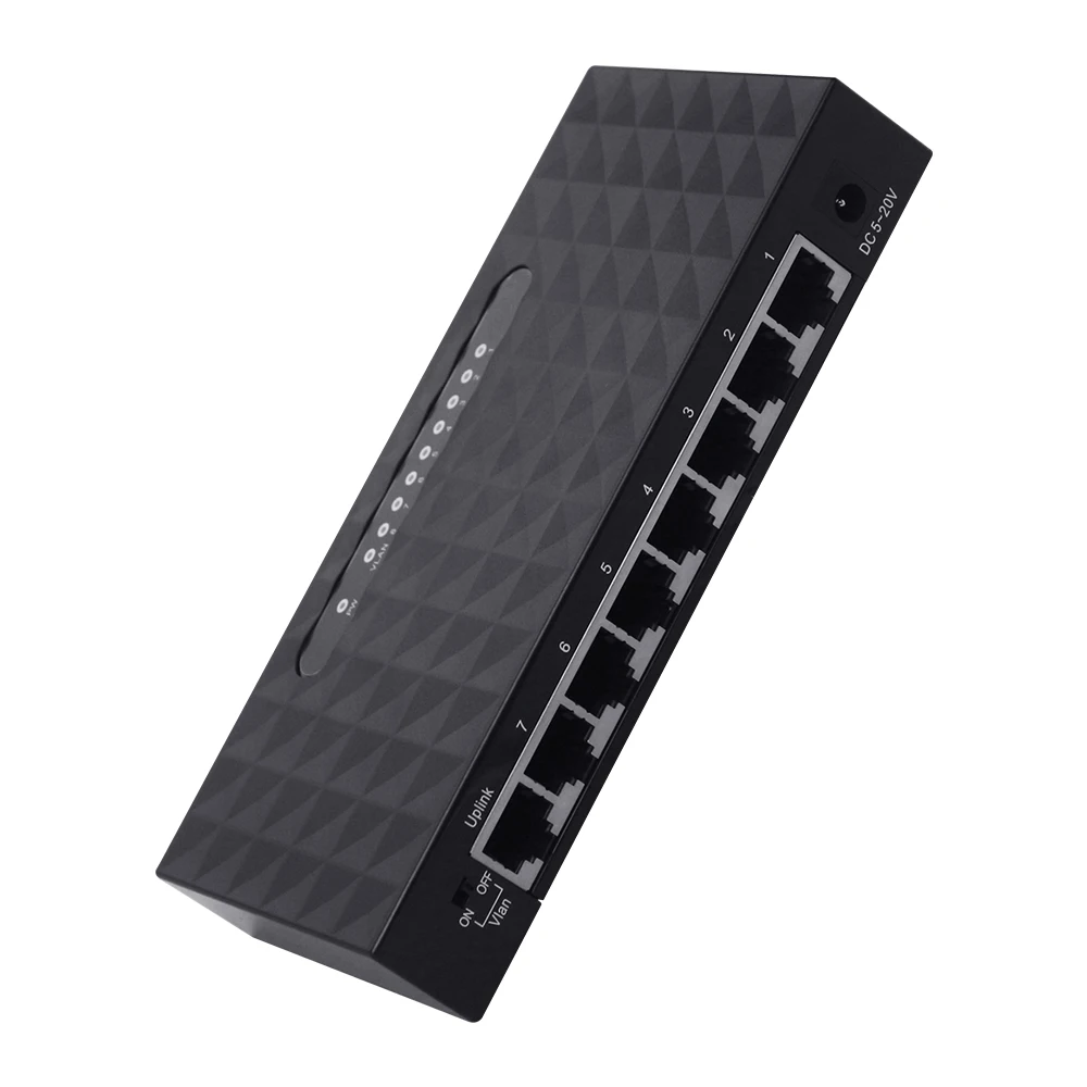  EDUP сетевой коммутатор 10/100/1000 Мбит/с 8 портов Rj45 Ethernet сетевые коммутаторы Wi-Fi маршрутизатор на