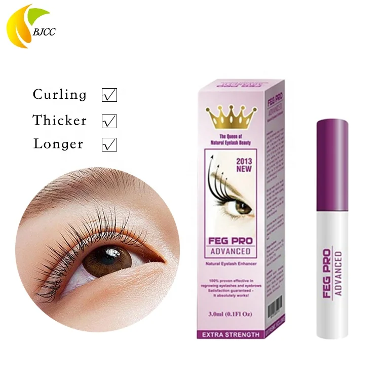 FEG PRO Advanced China Gold and White Castor Oil Best Lash Growing Brow Serum Eye Lash Liquid Eyelash Growth Treatments