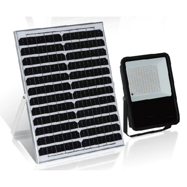 Hot Selling Wholesale Monocrystalline Silicon Solar Panel Solar Floodlight Aluminium Outdoor IP66 Solar Lights Projection Lamp