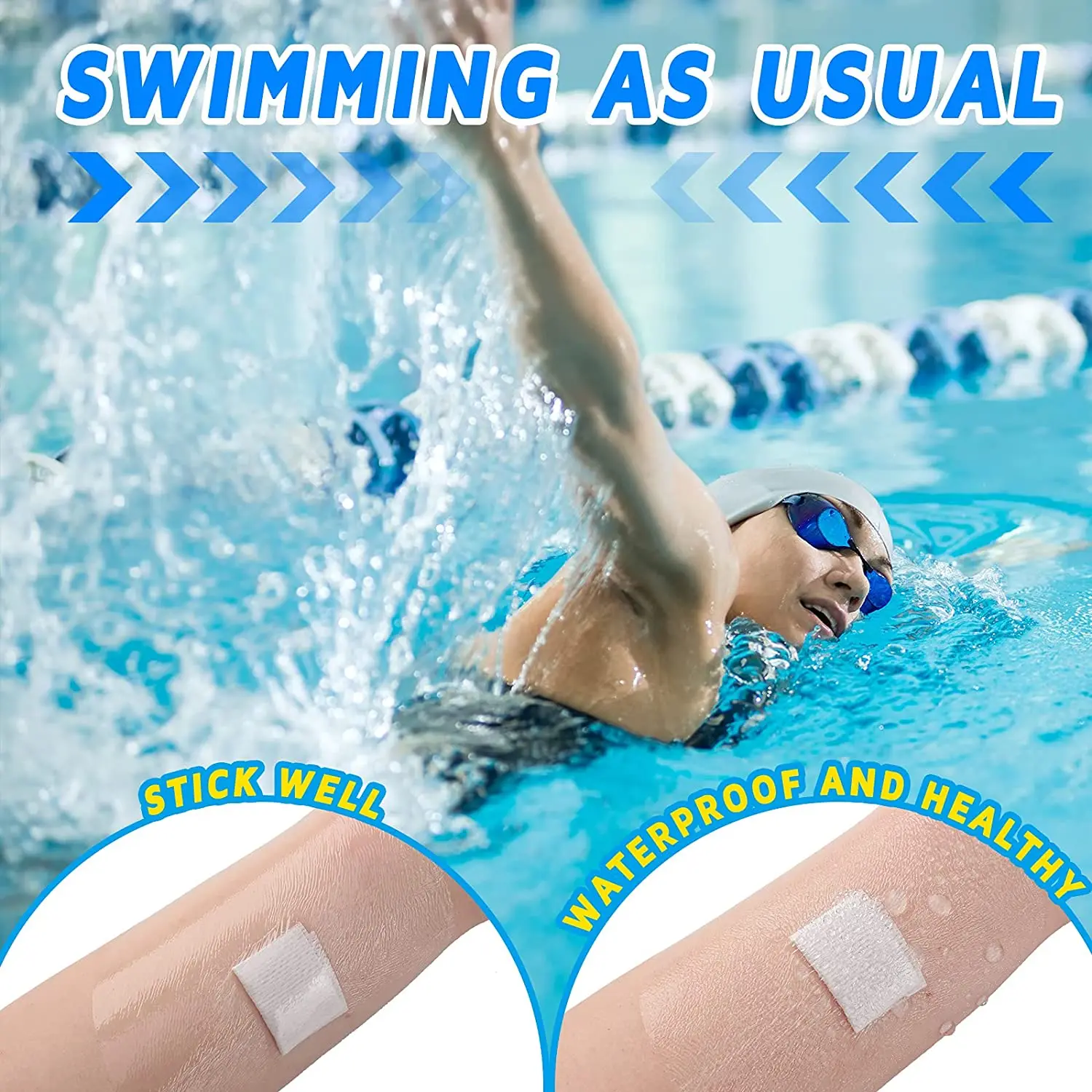 OEM Multi-purpose Medical Grade Hypoallergenic Waterproof Breathable Long Lasting PU Film Patch