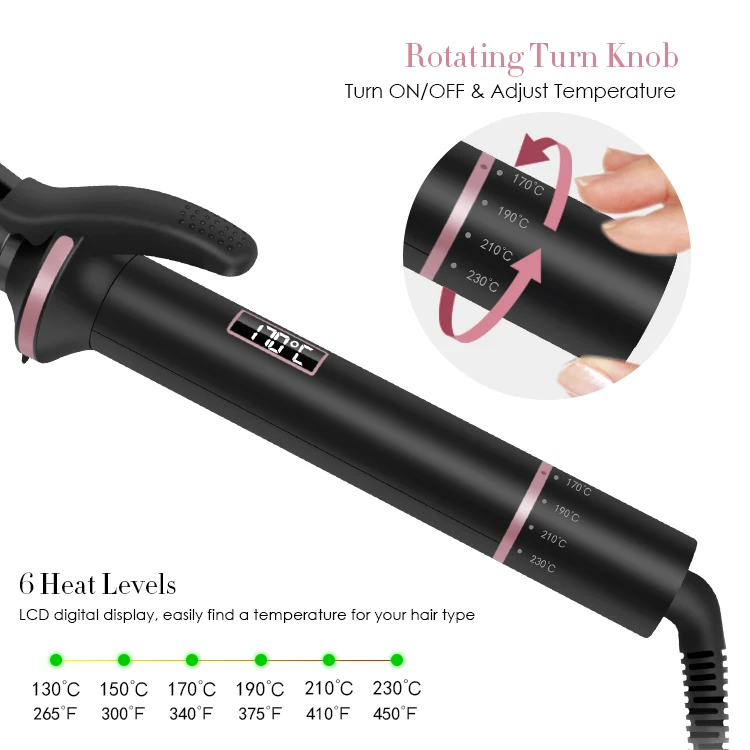 
Steam Curling Iron for Hair Styling Tools to Electric Hair Threading Machine with Private Label New Products 2019 Innovative Pro 