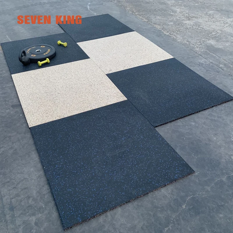 High density custom game/outdoor sports playground  rubber flooring tiles