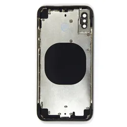 Задняя крышка батарейного отсека для мобильного телефона Iphone X XS Max XR, полноразмерная средняя рамка с логотипом на заказ