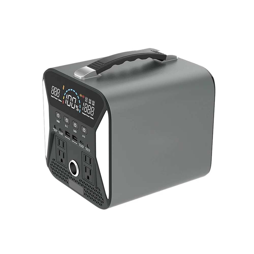 Customized 500W Emergency Mobile Power Station DC AC USB Multiple Portable Charger Power Bank