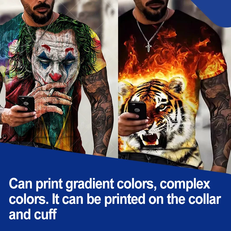 SHENLAN 9 color i3200 printhead dtf and dtg printer printing machine for garments clothes tshirt hoodies pants sock jacket