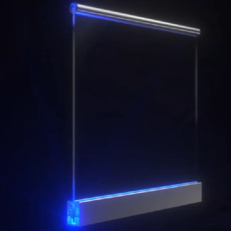 led street light u channel clamp heavy profile for building stair railing balcony balustrade handrail fence manufacturers price