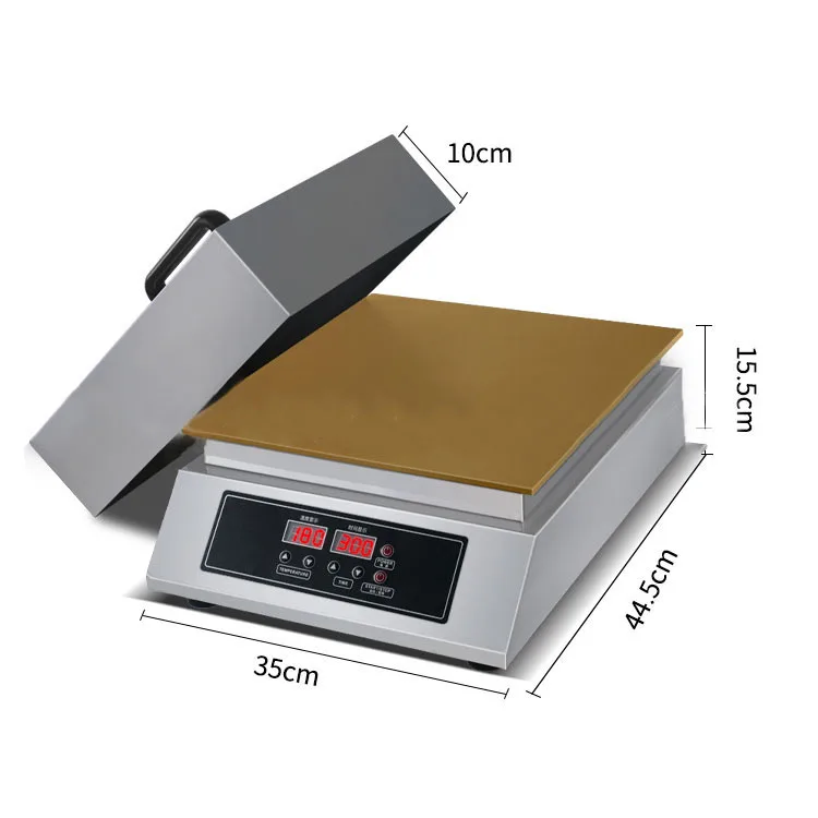 Commercial Use Nonstick 110v 220v Electric Stainless Steel Pancake Souffle Machine