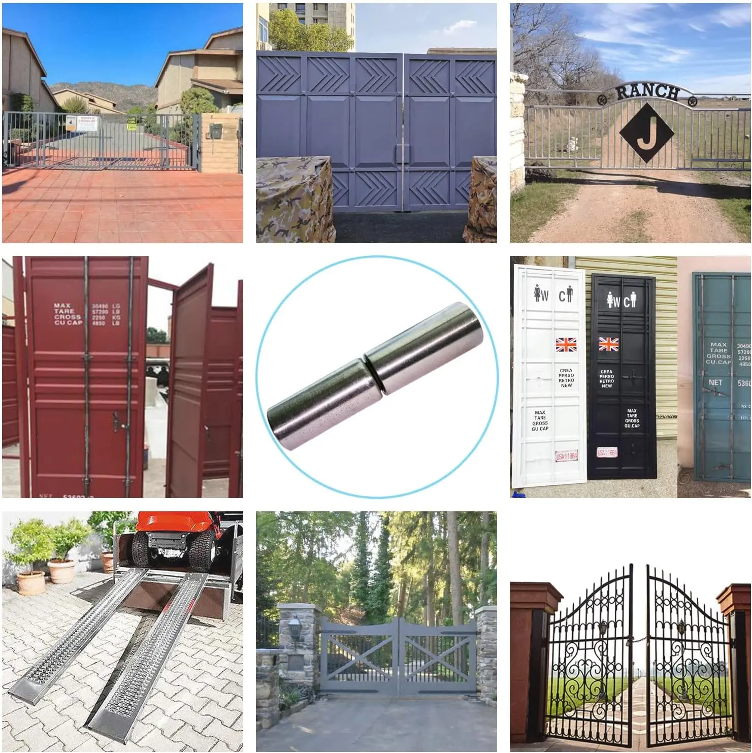 Low Price Wholesale Heavy Duty Welding Hinge Steel Gate Welding Hinges For Steel Doors