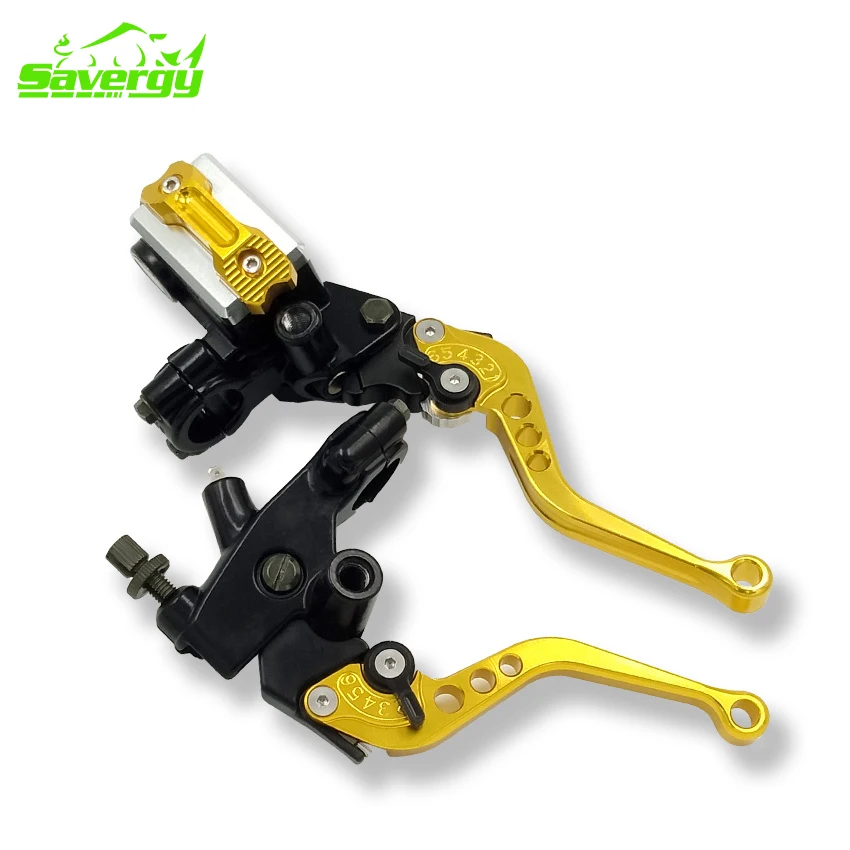 Savergy Factory Wholesale Modifications Motorcycle CNC Brake Clutch Hydraulic lever Suitable for HONDA YAMAHA Brake lever