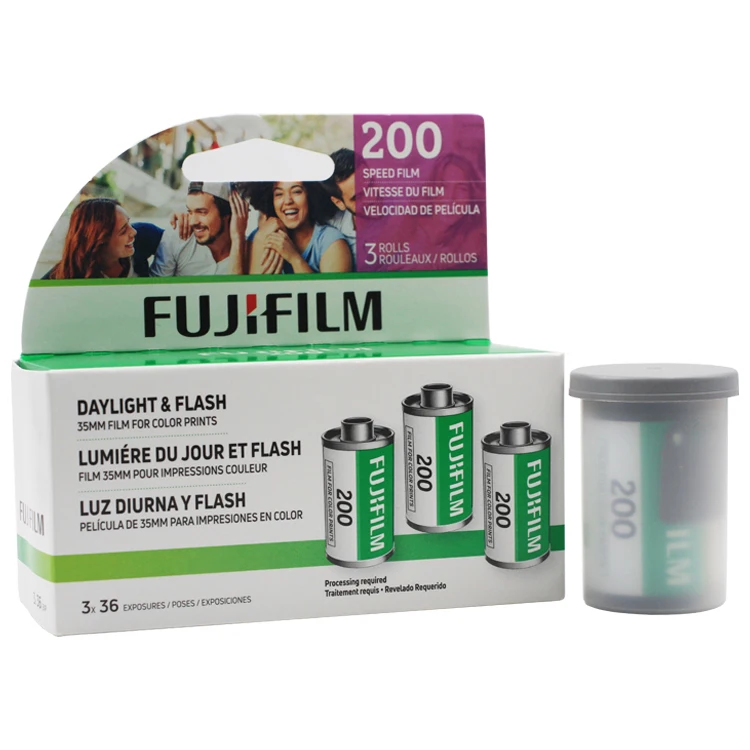 Original Fujifilm  FUJICOLOR 200 Color Negative 35mm Film 36 Exposure For 135 Format Camera