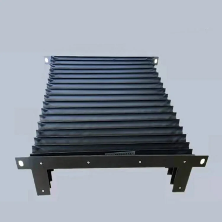 hHot sale high quality flat bellow cover Oil-proof and dust prooffor waterproof bellows cover for CNC lathe machine