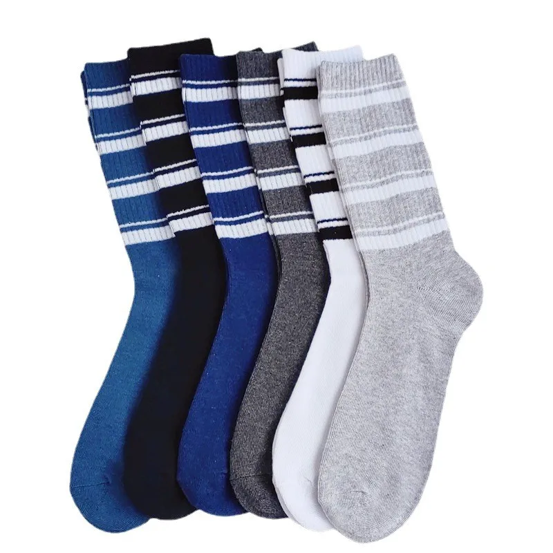 High quality cycling sport men crew ankle non custom grip running anti slip soccer basketball socks