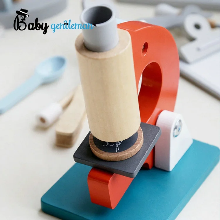 Customize Educational Experiment Kit Wooden Pretend Science Toy For Kids Z10748D