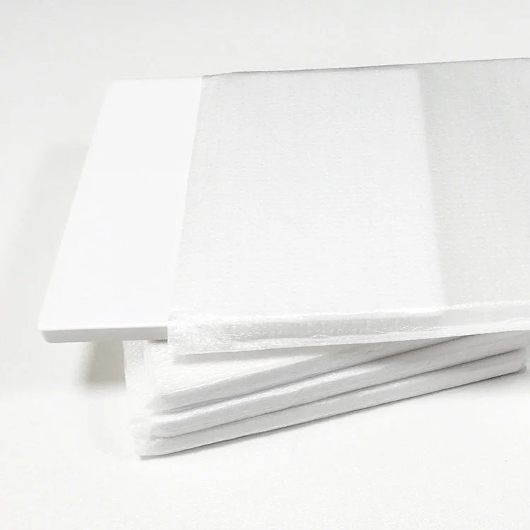 2024 Wholesale Custom Printed Promotional Absorbent Drinks Square Round White Blanks Sublimation Ceramic Coaster with Cork Base