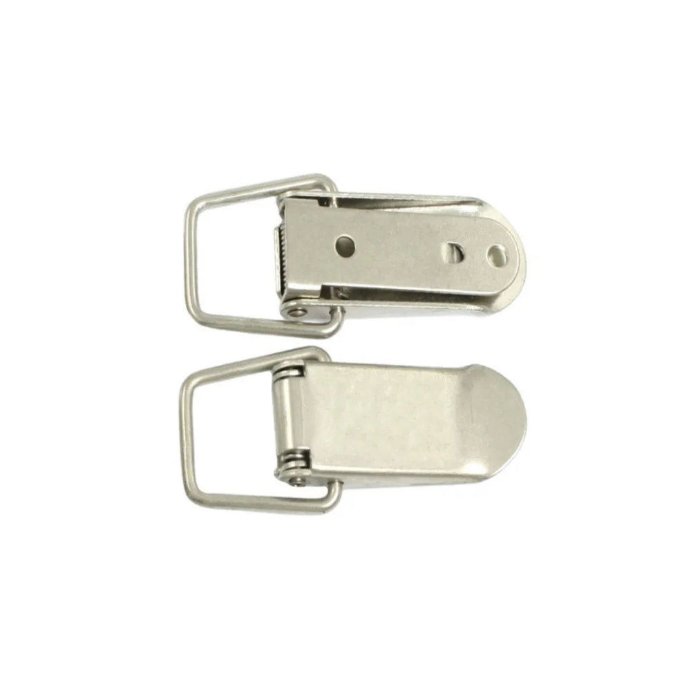 Stainless Spring Loaded Toggle Case Box Trunk Latch Catch Clamp Clip