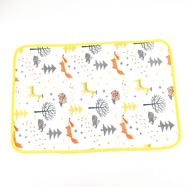 Customization Foldable Baby Changing Mat Waterproof Diaper Bags Stroller Portable Baby Diaper Changing Pad