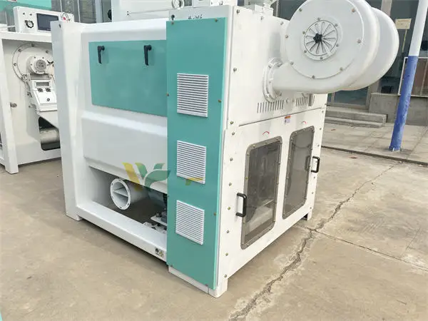 Машина для очистки цельного зеленого мунга