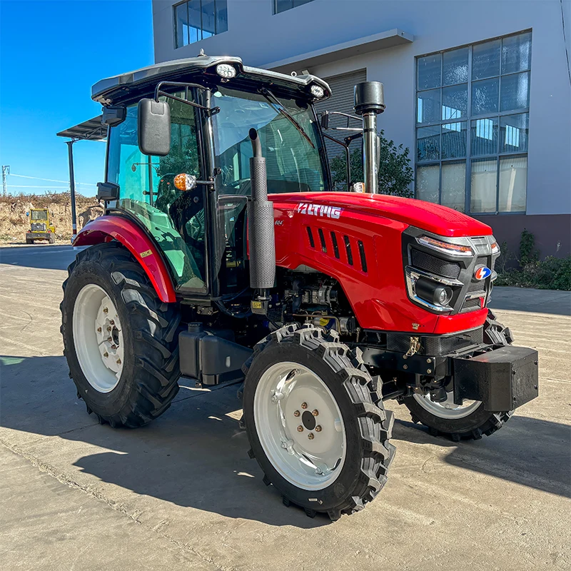 High quality chisel plough or farmtrac 60hp 70hp 80hp tractor tractors with enclosed cabin