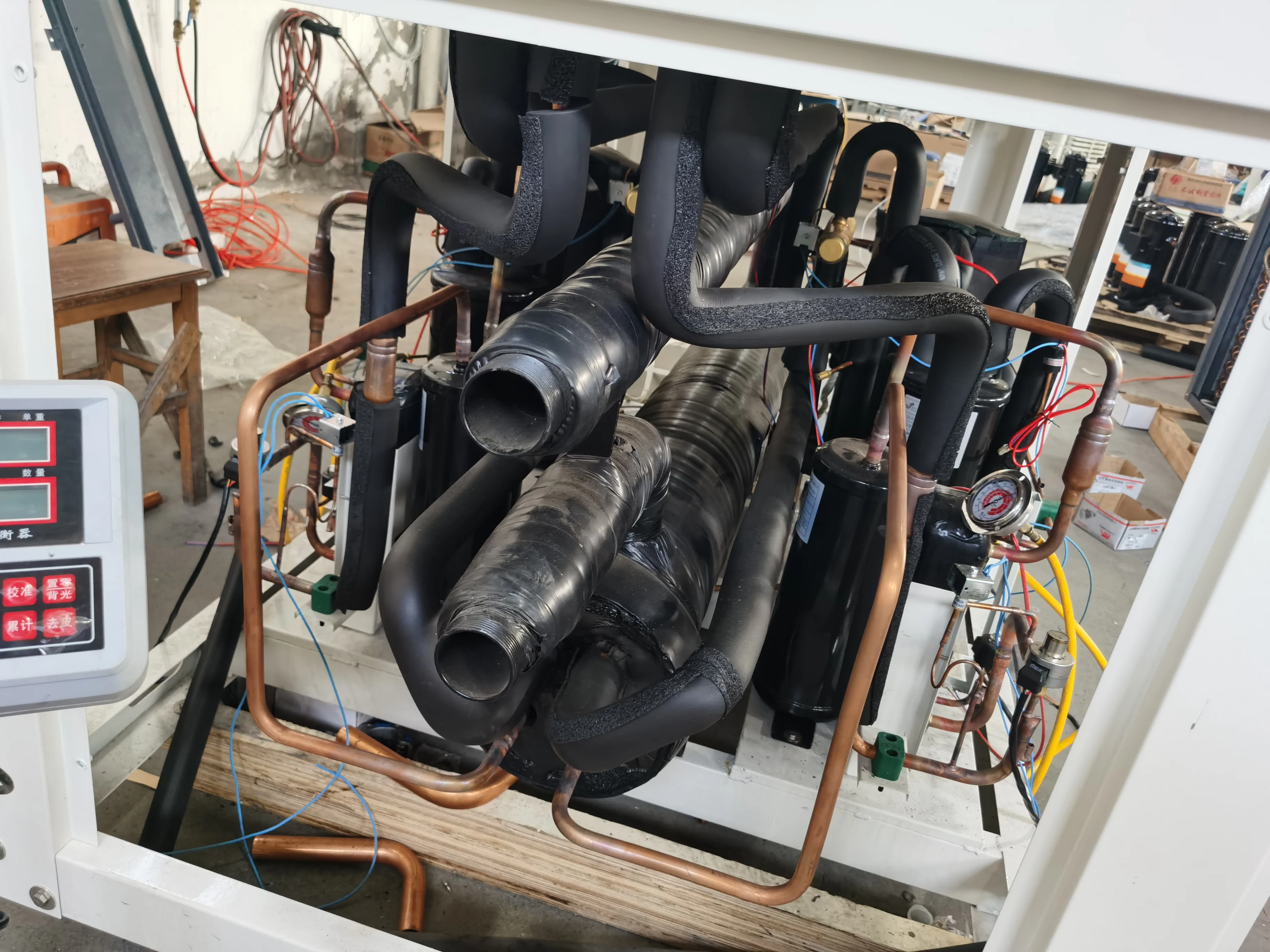 Air to water how it works low temperature heat pump installation cost rated input current 48.38A