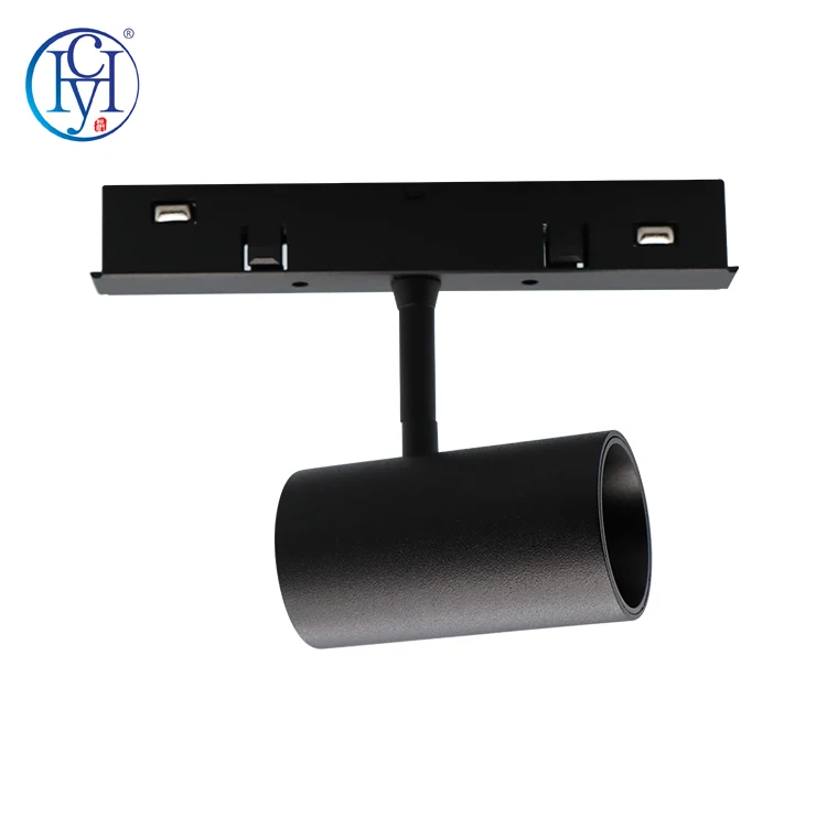 Manufacturer Adjustable Shop Counter Focus Fixture Spotlights COB Magnetic Rail 6w Led Track Lights