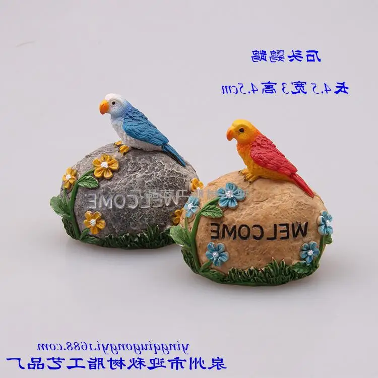 Quyingqiu пейзажная каменная Стрекоза Божья коровка умственная песочница крошечный цветочный горшок аксессуары декоративные украшения