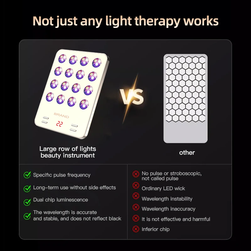 Near Infrared Therapy Device Pulse Full Body Led Red Light Therapy Panel