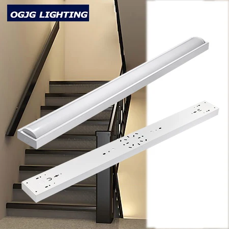 OGJG IP40 corridor hallway lighting fixture 2ft 4ft linkable led linear lights with DLC certificate