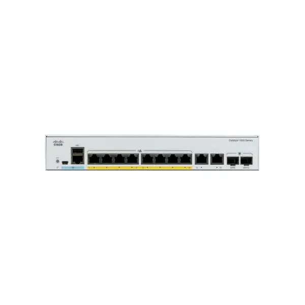 C1000-8FP-E-2G-L фиксированный Управляемый гигабитный Ethernet предприятия-класс слой 2