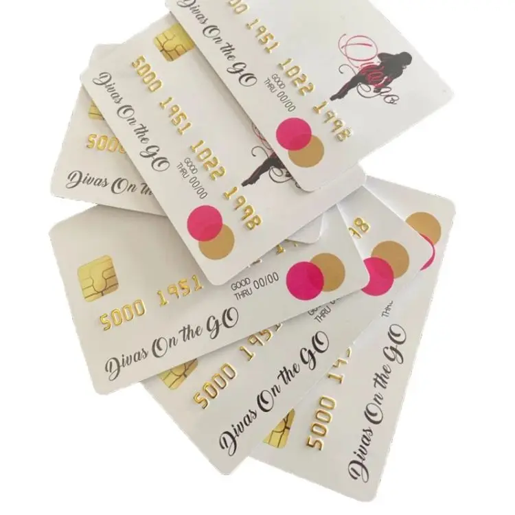 Customized Gold Brushed Plastic vip pro gsm card Discount Cards With Magnetic Stripe