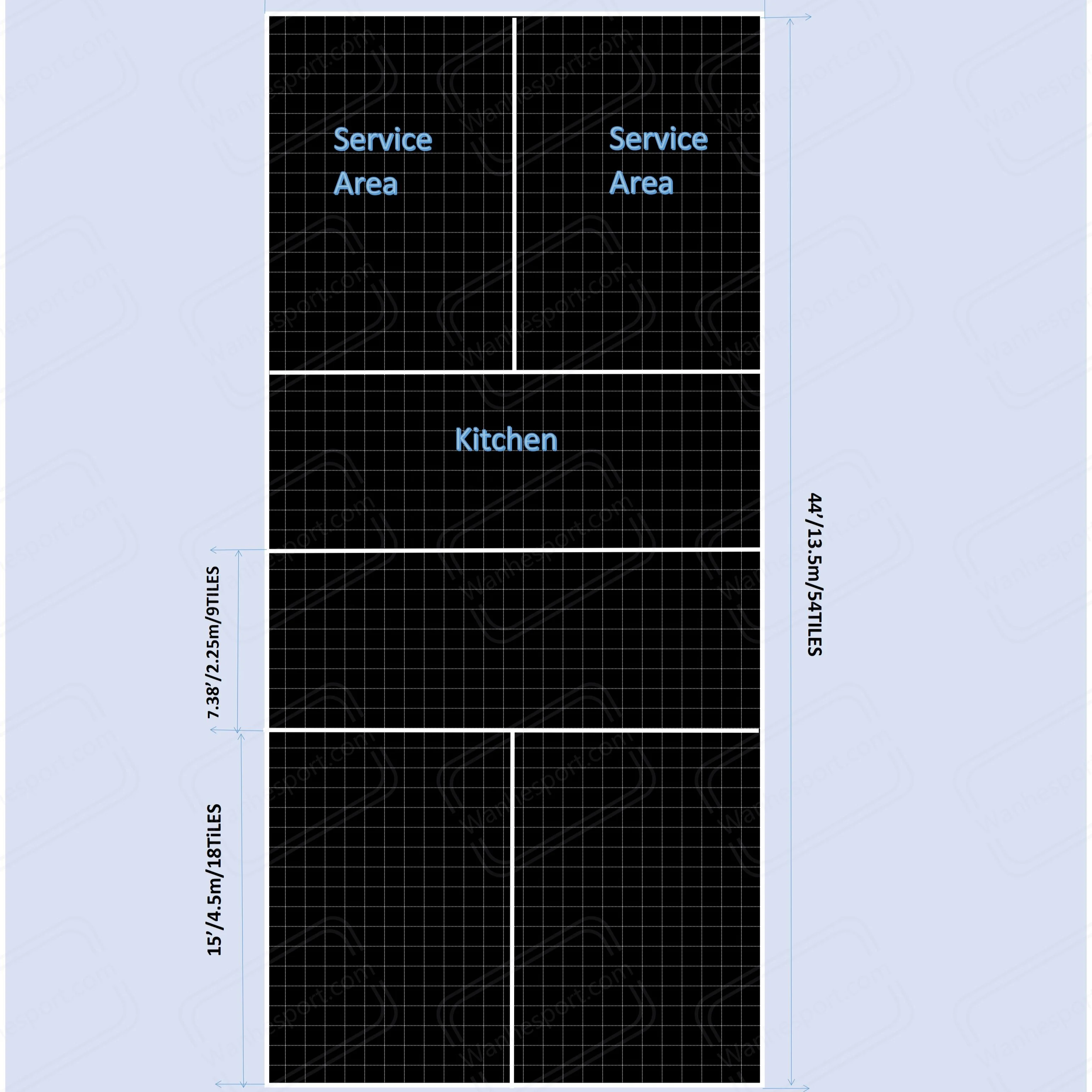 Wanhe Cheap Price Anti Slip UV Resistance Outdoor Interlocking Polypropylene Basketball Pickle Ball Court