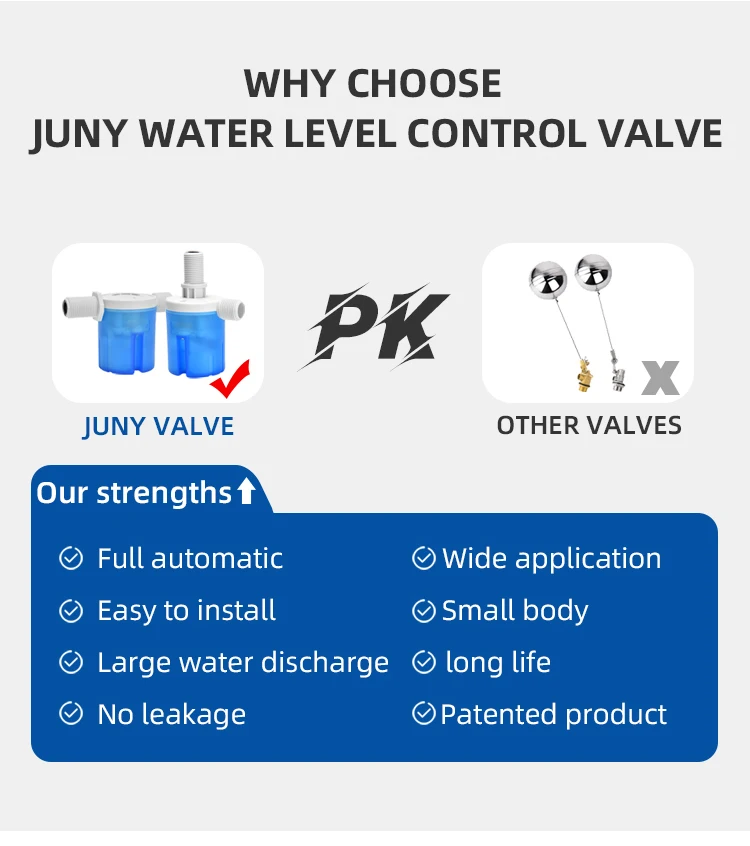 Water Saving Micro Water Float Valve Automatic Float Valve Water Float  Cut Out Valve