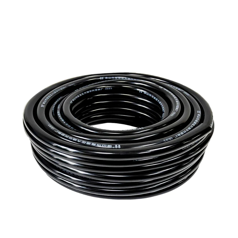 PVC black hose Chinese Manufacturer Industrial Grade PVC Rigid Clear Pipe 11mm Transparent See-through Plastic Tube