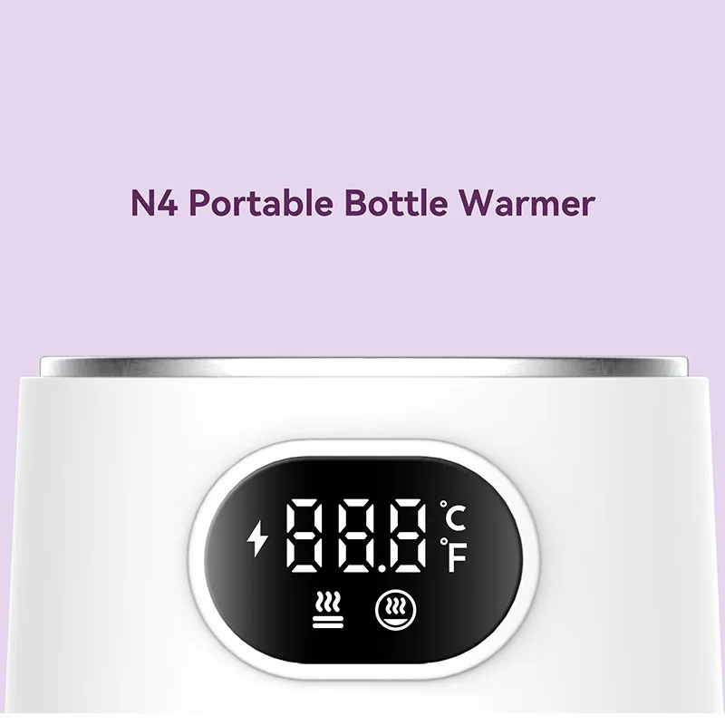New Portable Travel USB Rechargeable Battery Capacity 8800 mAh Fast Feeding Milk Heater High Quality Baby Bottle Warmer
