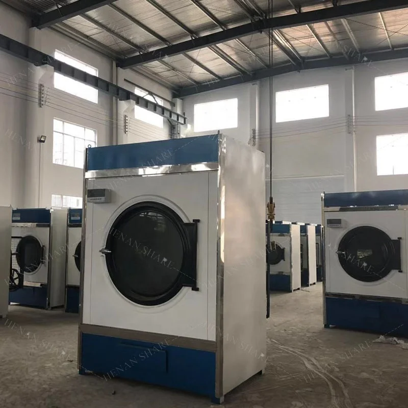 Industrial Fabric Rotary Drum Dryer Washing Machine and Clothes Dryer Price