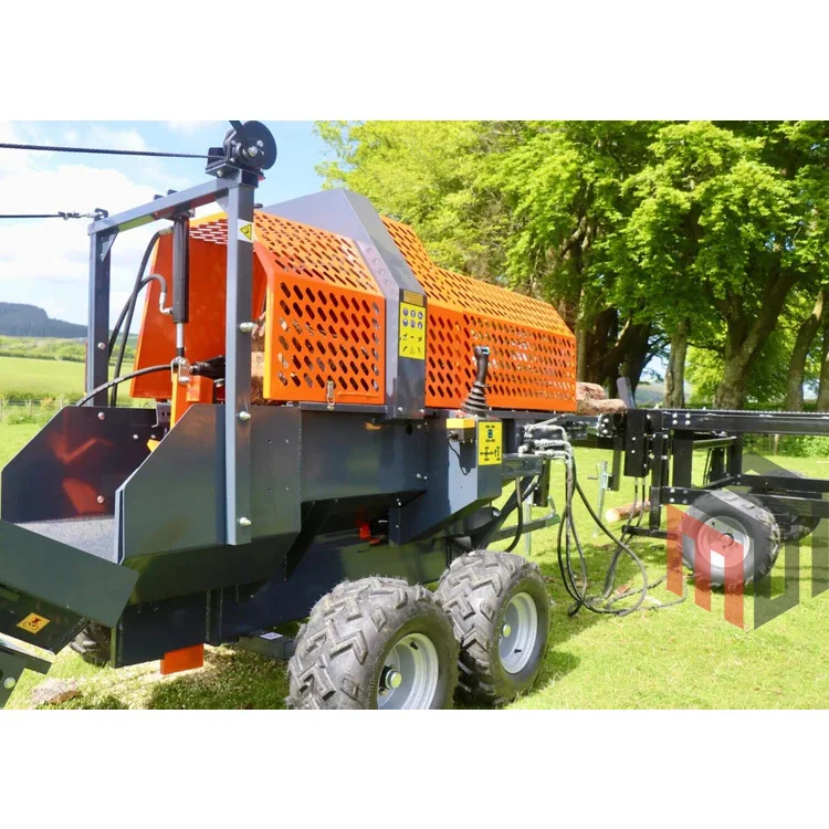 Bulgaria Croatia Europe Forestry Machinery Firewood Processor Log Splitter