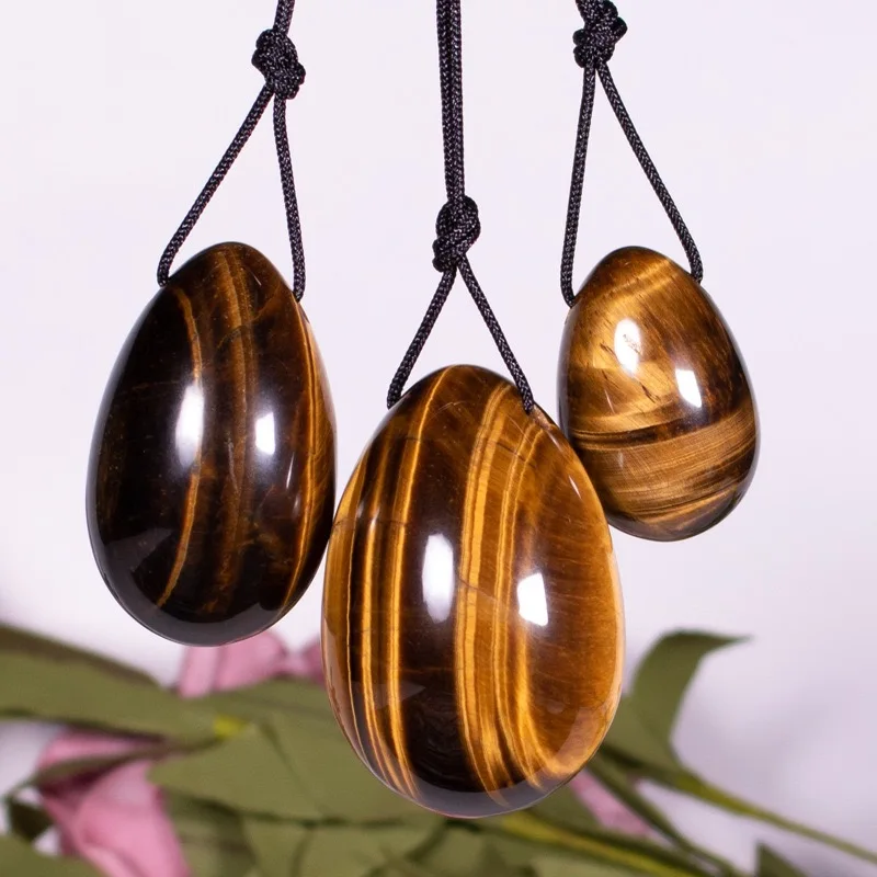 100% Natural Jade Yoni Eggs set Bulk Natural Gemstone Jade Eggs For Women Kegel