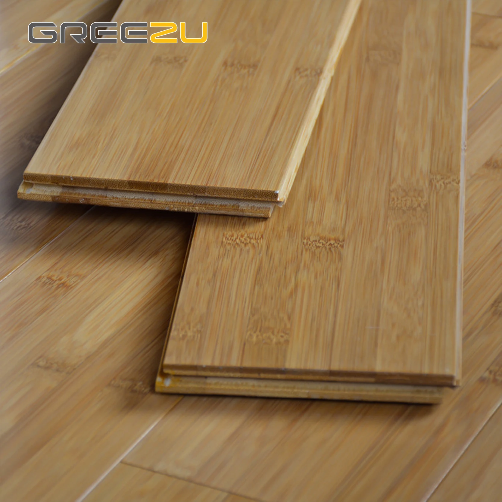 Durable Indoor Usage Natural Floating Installation Vertical Bamboo Flooring for Sauna Easy Installation