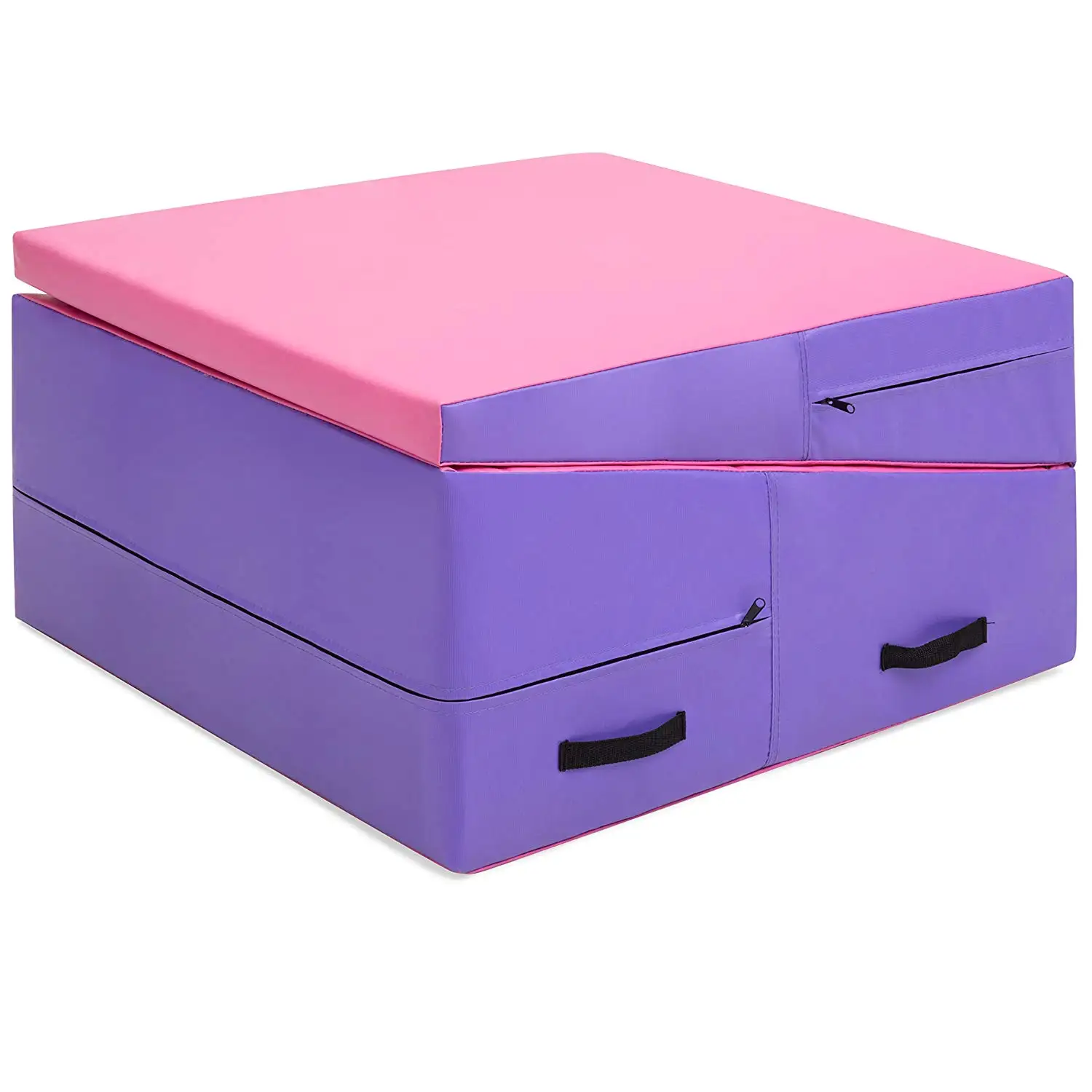 Gymnastics Mat Incline Wedge Ramp for Tumbling Aerobic Exercise Home and Gym