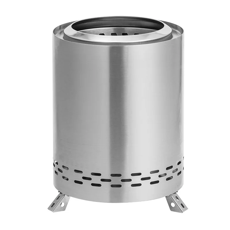 Outdoor wood stove picnic camping equipment outdoor heating stove travel barbecue stove bbq grill