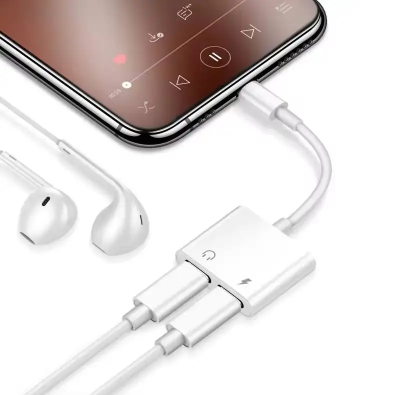 2 in 1 Type C to 3.5mm Audio Adapte Headphone and Charger Laptop Adapter USB