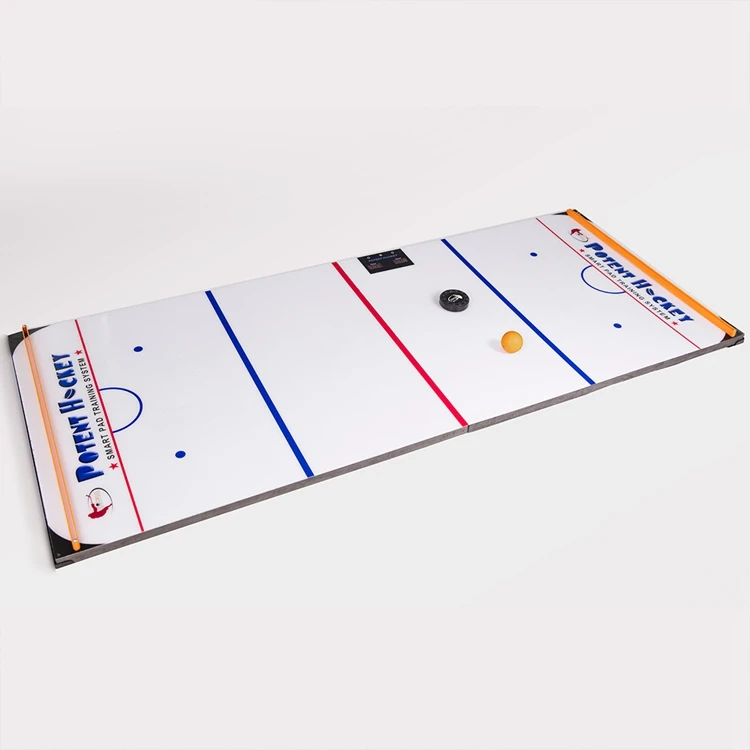 Широко используемый коврик для хоккея высшего качества для семейного помещения, 4 игровых стрельбы, мягкий коврик