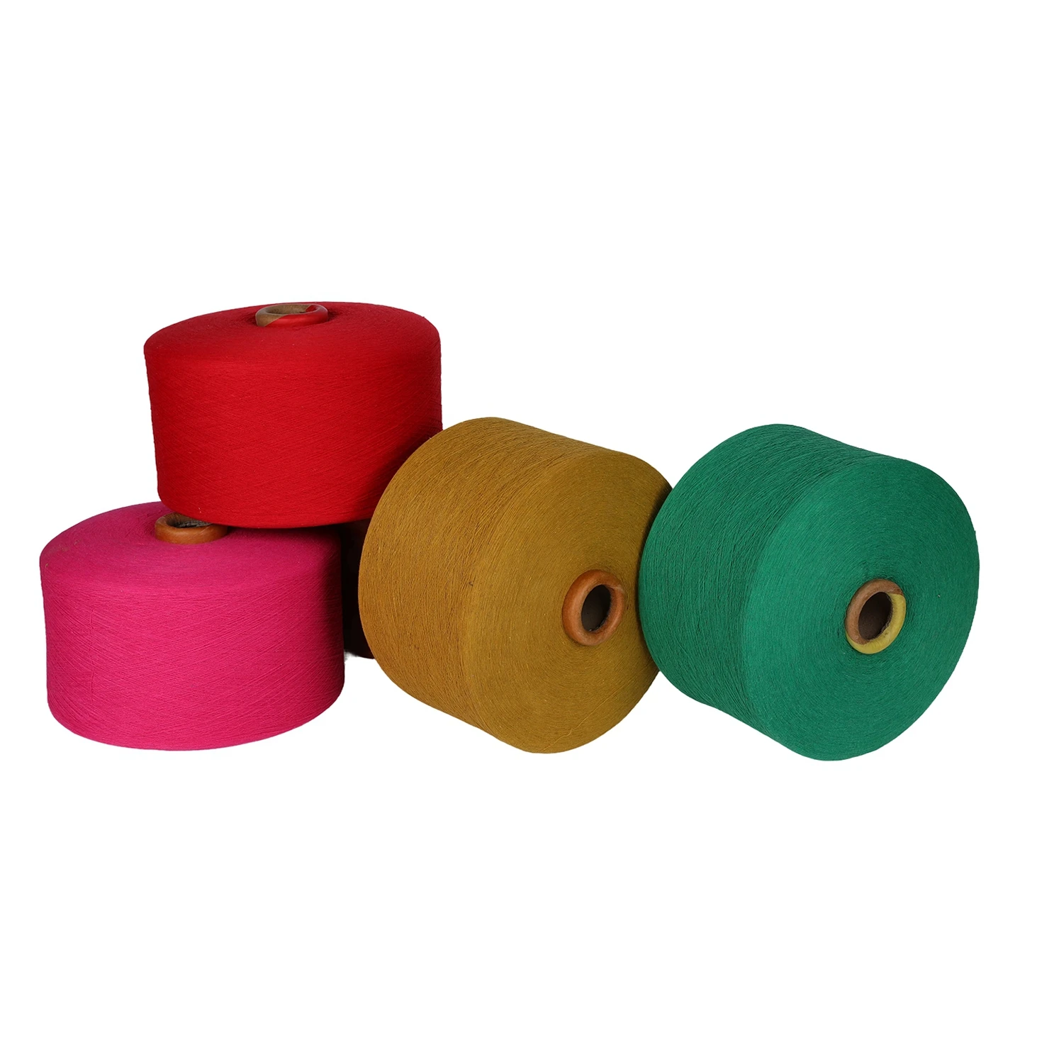 China Manufacturer Cotton Yarn Colorful Recycled Cotton Dyed Knitting Socks Yarn
