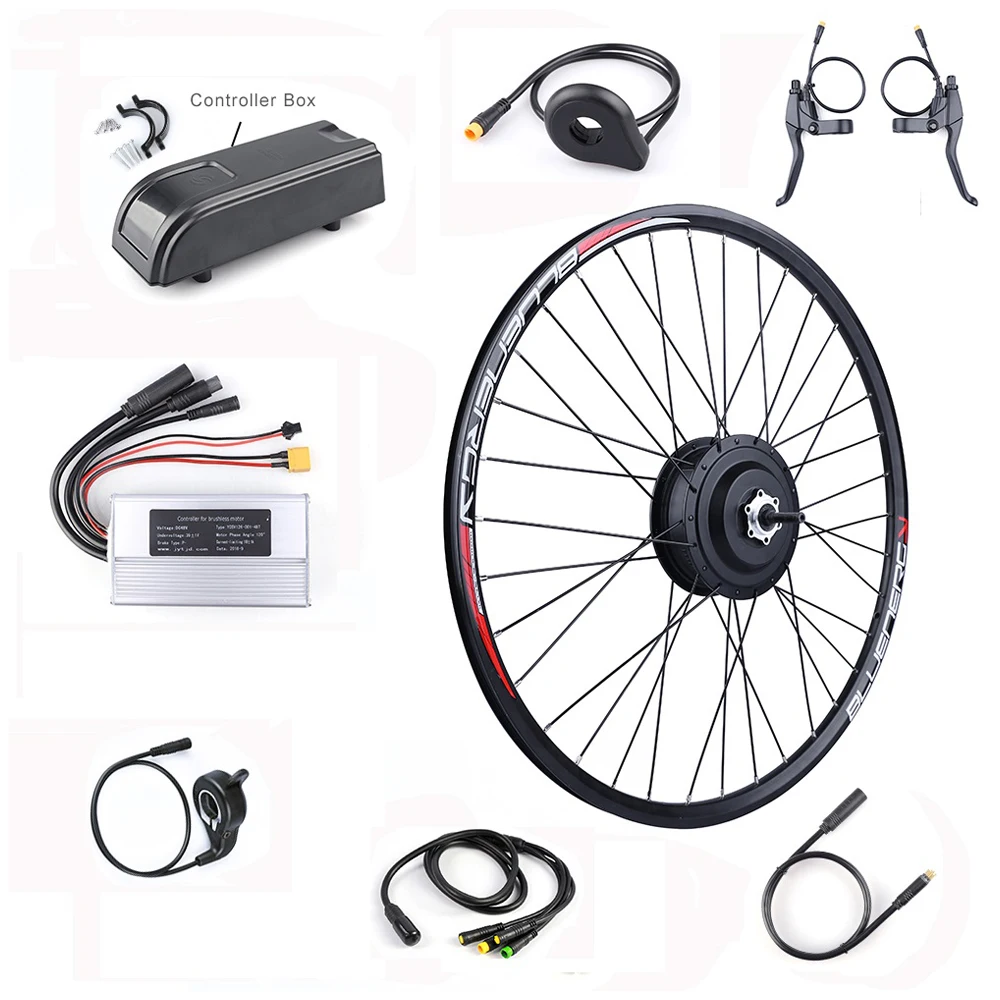 Akkubici BAFANG Hub Motor brushless with C965 LCD display 48V 500W Rear Wheel Conversion Electric Bike Kit