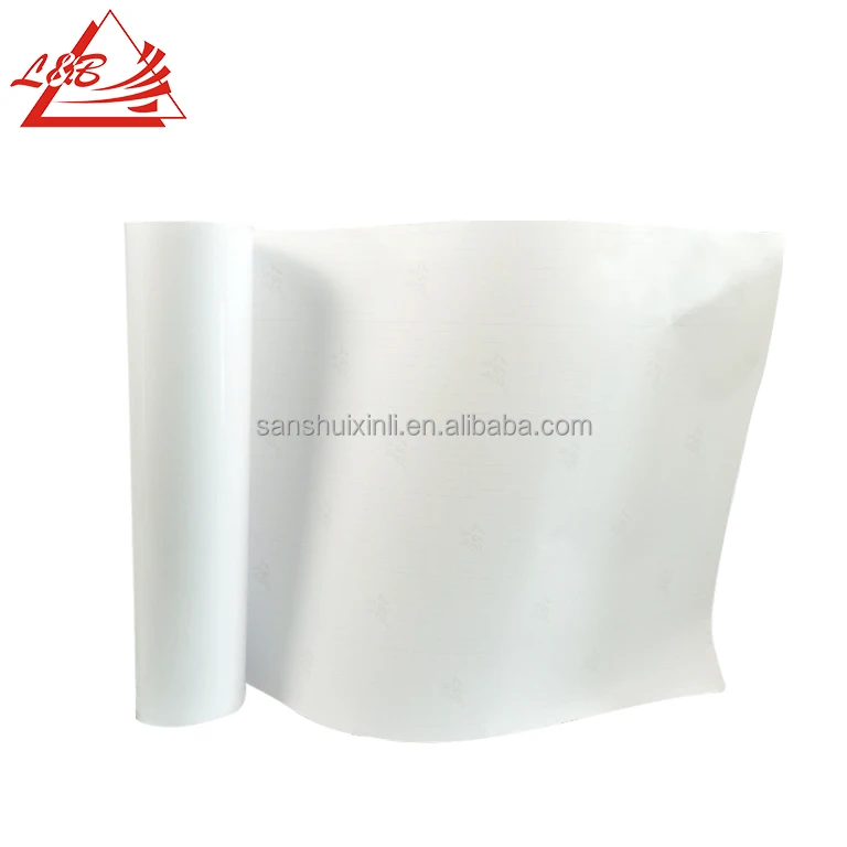 L & B антиусадочная глянцевая прозрачная пленка из ПВХ для холодного ламинирования, Защитная пленка для знаков, этикеток, графики