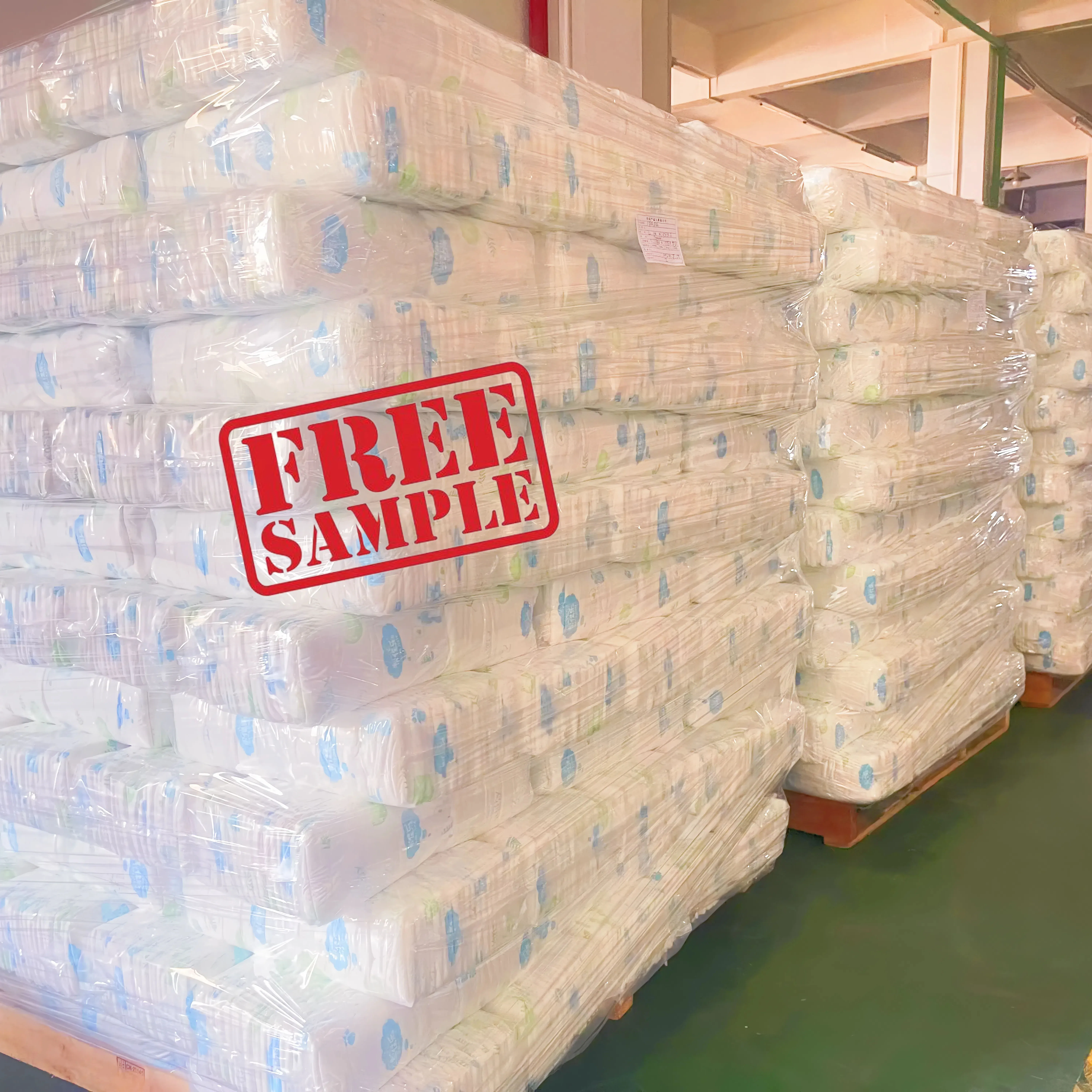 Big Factory Rejected Baby Diaper Stocklot High Quality B Grade Baby Diaper In Bales Made In China